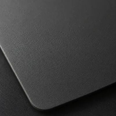 Graphite fine texture powder coating, macro